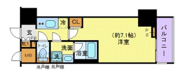 ZOOM川崎Secondの物件間取画像